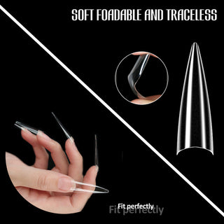 fake gel nails tips thicker, durable